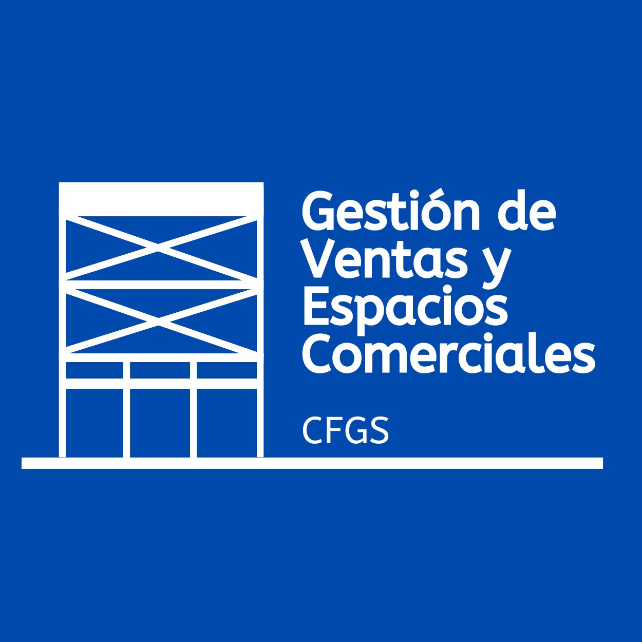 Logo CFGS Gestión de ventas y espacios comerciales