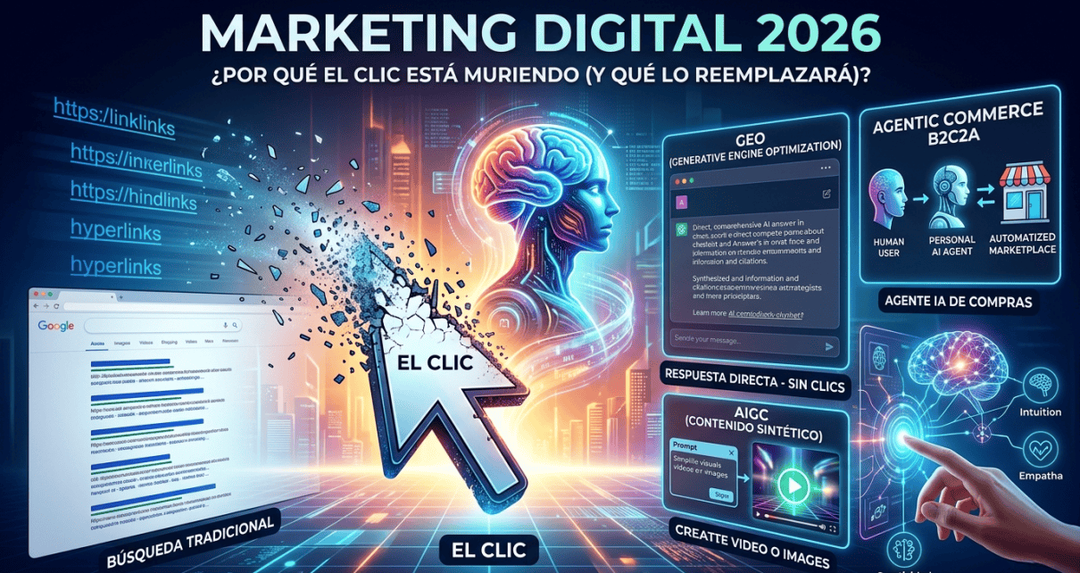 Marketing digital 2026. Los cambios que vienen.